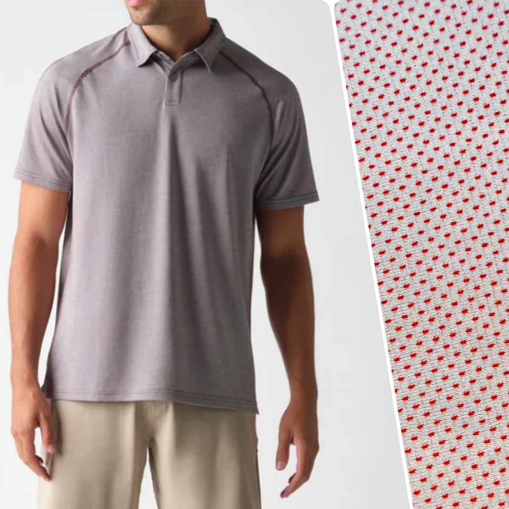 Rhone Delta Performance Golf Polo Button Down Col… - image 1